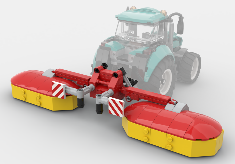 Lego Back mower for lego city tractor 60498