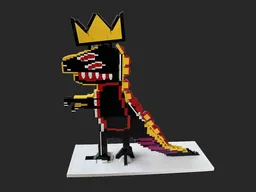 Basquiat Pez Dinosaur
