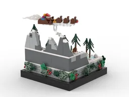 Moving Mini Winter Village