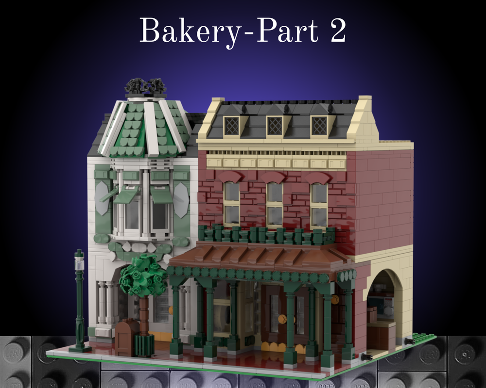 Lego Bakery Part 2 | Deluxe Main Street USA
