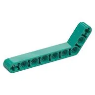 Technic Beam 1 x 9 Bent (7 - 3) Thick / Dark Turquoise