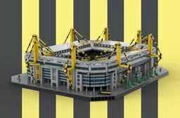 Dortmund Westfalenstadion 1:500