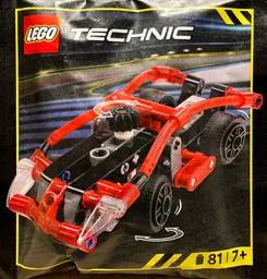 Sports Car paper bag