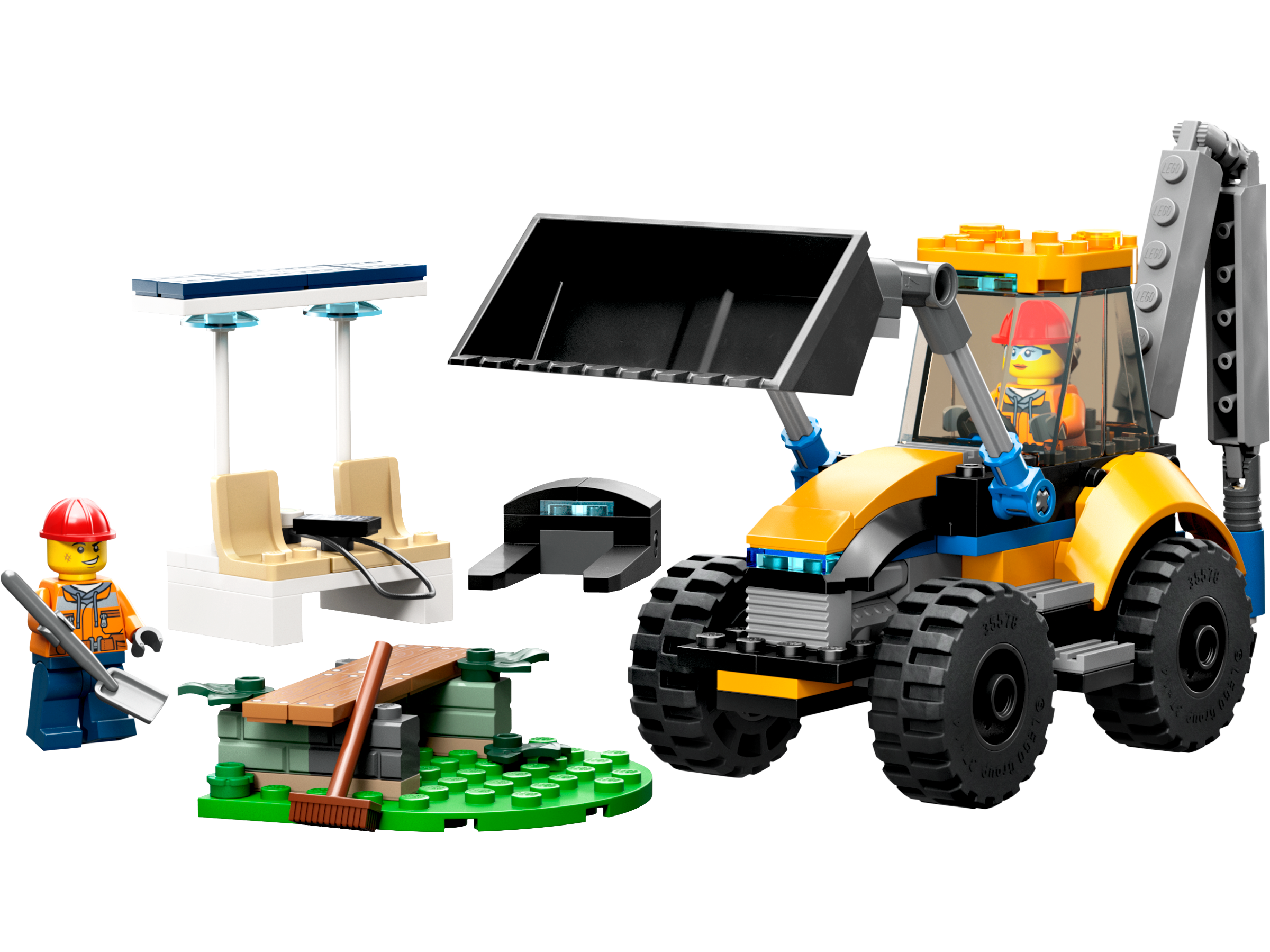 Lego Construction Digger
