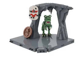 Batcave Trophy Room BTAS The Animated Series