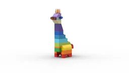 10698 Rainbow dinosaur