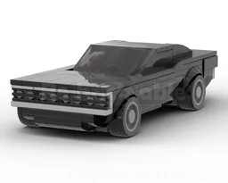 lego speed champion Dodge charger 8 stud