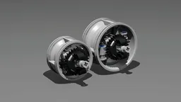 Turn-table based wheel hub