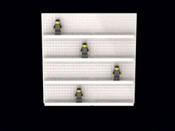 Minifigure wall