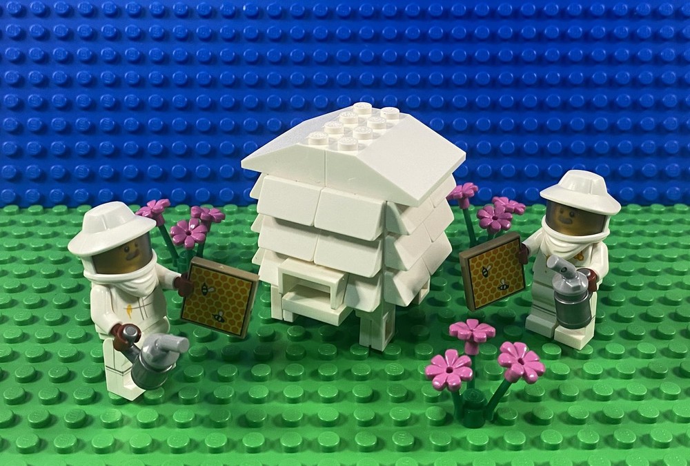 Lego Beehive for Series 21 Beekeeper (set 71029)