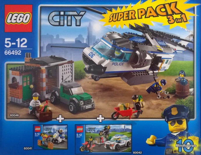 Lego City Super Pack 3 in 1