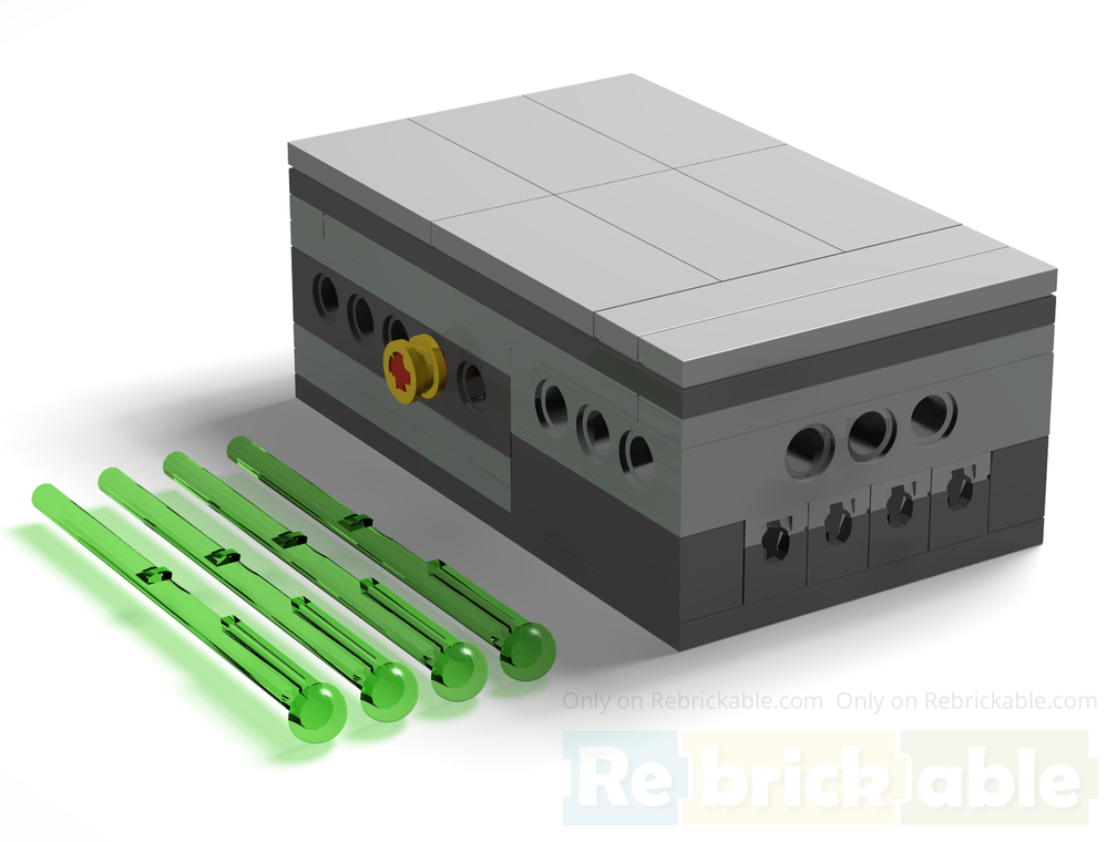 Lego Automated firing mechanism