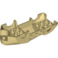 Lego Animal Body Part, Dinosaur, Ankylosaurus Body, Bottom Half / Tan