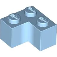 Brick 2 x 2 Corner / Pastel Blue