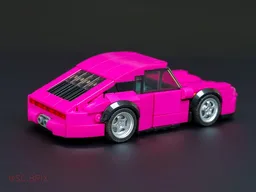Porsche 964 911 Ruby Star Magenta