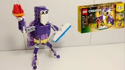 Fantastical Wizard 31125 Alternate Build With Video Instructions