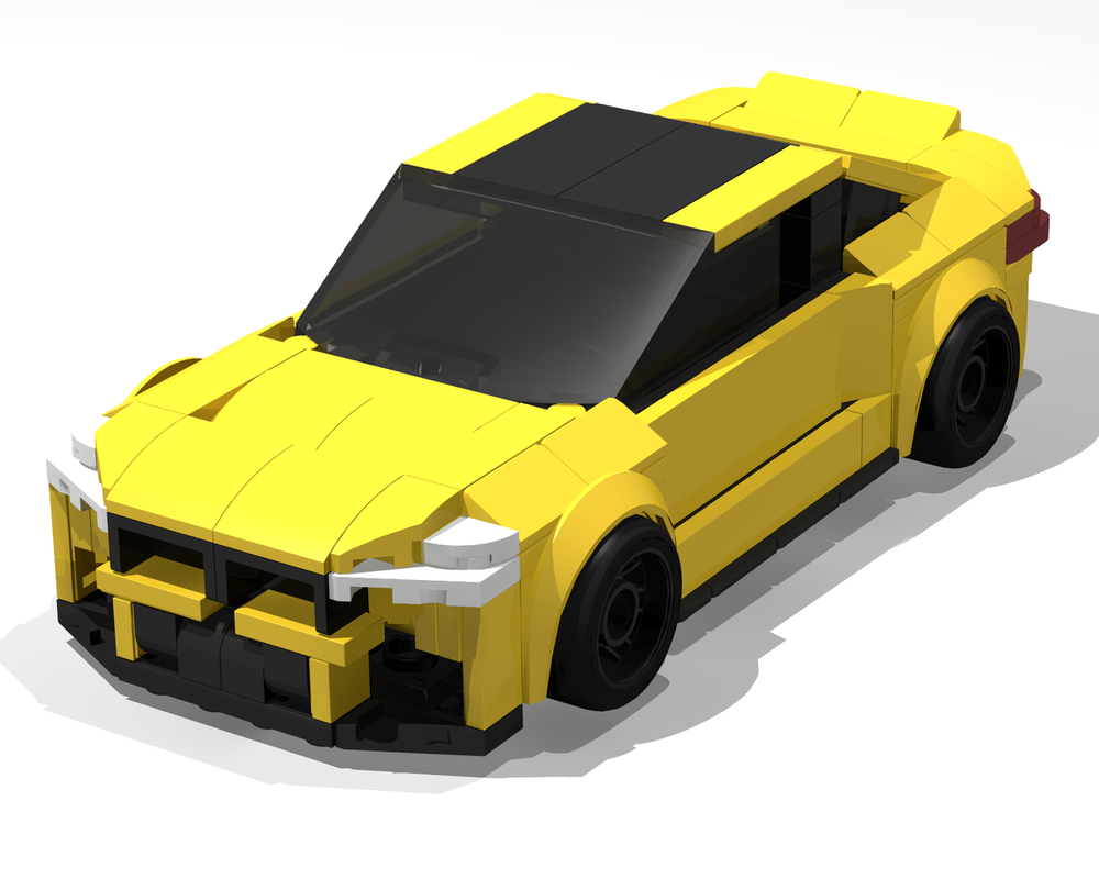 Lego BMW M2 cs yellow