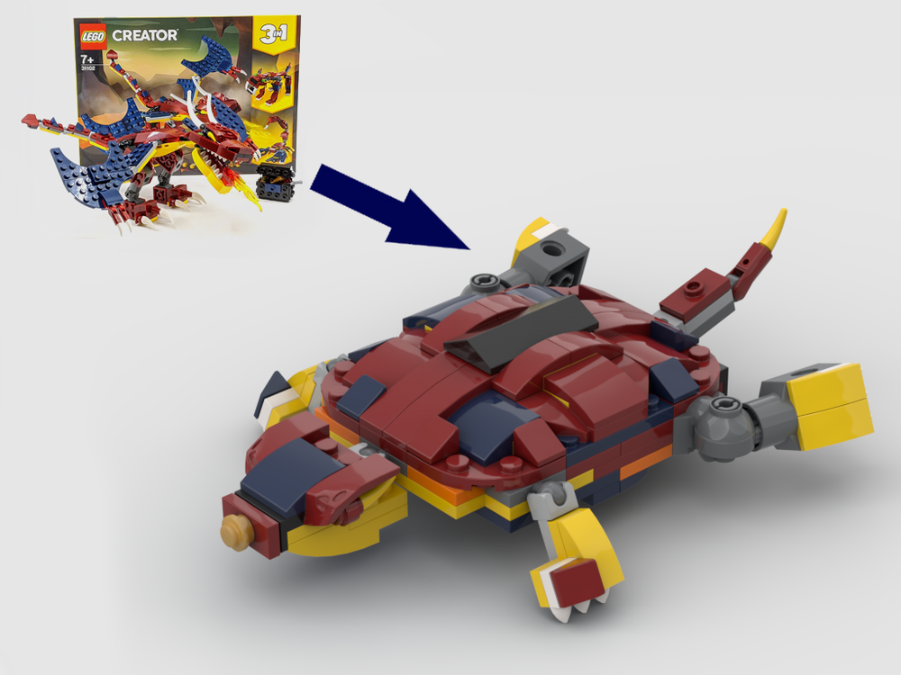 Lego 31102 Turtle Alternative Build