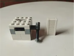 Hydraulic jack for Lego 42110