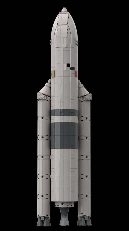 Lego Energia M booster, 1:110 scale