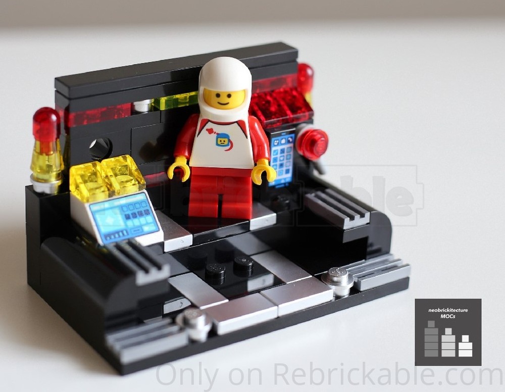 Lego Spaceship Minifigure Habitat