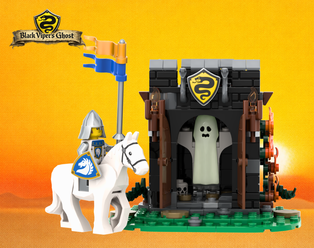 Lego AOB-6034 Black Viper's Ghost