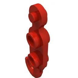 Hook, Tow Hook with 2 Studs on Both Sides / Red