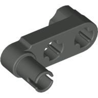 Lego Technic Beam 3 x 0.5 Liftarm with Boss and Pin / Crank / Dark Gray