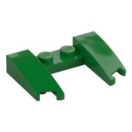 Lego Brick Wedged, Curved 3 x 4 x 2/3 Cutout / Green