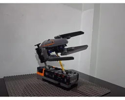 Controllable TIE Interceptor + Stand