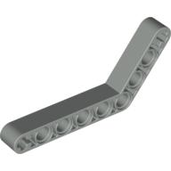 Lego Technic Beam 1 x 9 Bent (6 - 4) Thick / Light Gray