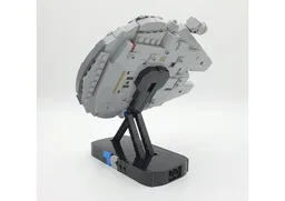 Mini-Scale Millennium-Falcon with Display Stand
