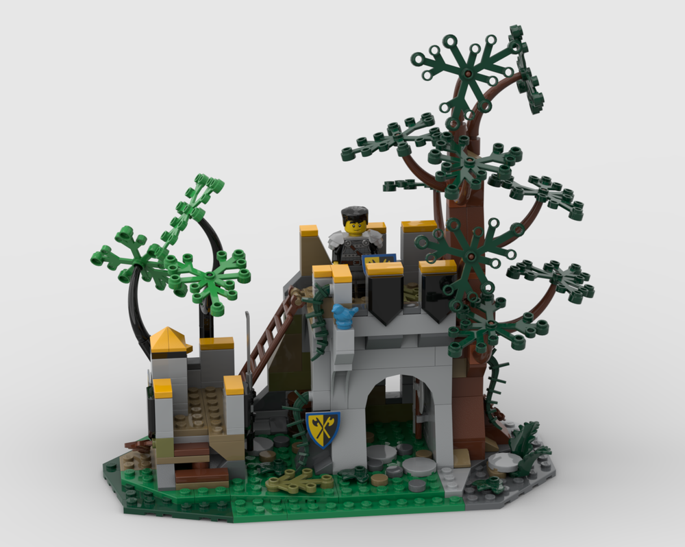 Lego Old Ruins of Axe Knight's Lost Kingdom
