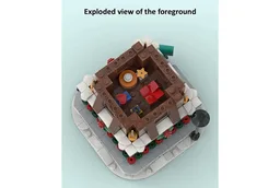 Christmas Village Clock Tower
