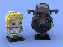Marvel Rivals- Cloak and Dagger Brickheadz