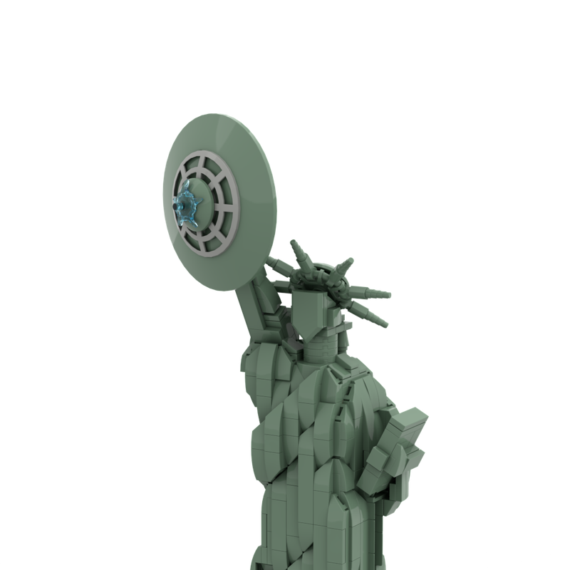 Lego Spider-man No Way Home - Statue of liberty