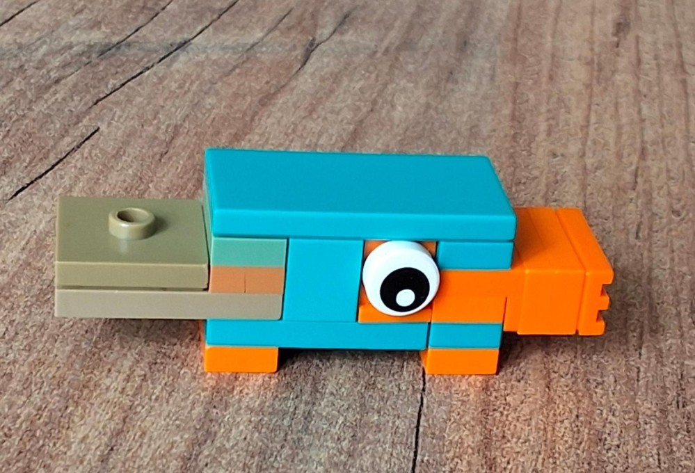 Lego Perry the platypus(pet form)