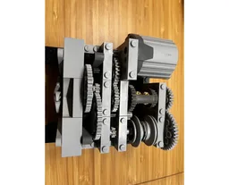 Wall Mounted Clock - weight drive with automatic rewind