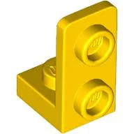Bracket 1 x 1 - 1 x 2 Inverted / Yellow