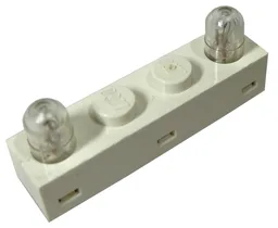 Light Brick 1 x 4 [Two Bulbs]