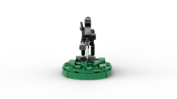 Tiny rohirrim with stand