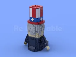 Holiday Figures- Uncle Sam