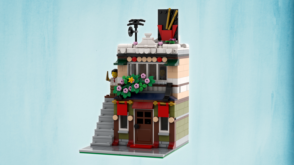 Lego Noodle Shop (31131) Modular Modification