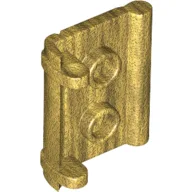 Book Binding with Two Studs / Pearl Gold