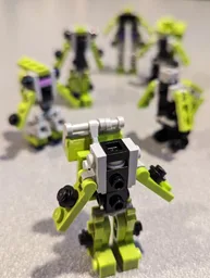 Transformer G1 Mini Constructions Scrapper Instruction Mini Mecha Tutorial