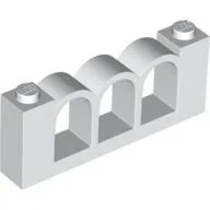Fence 1 x 6 x 2 / White