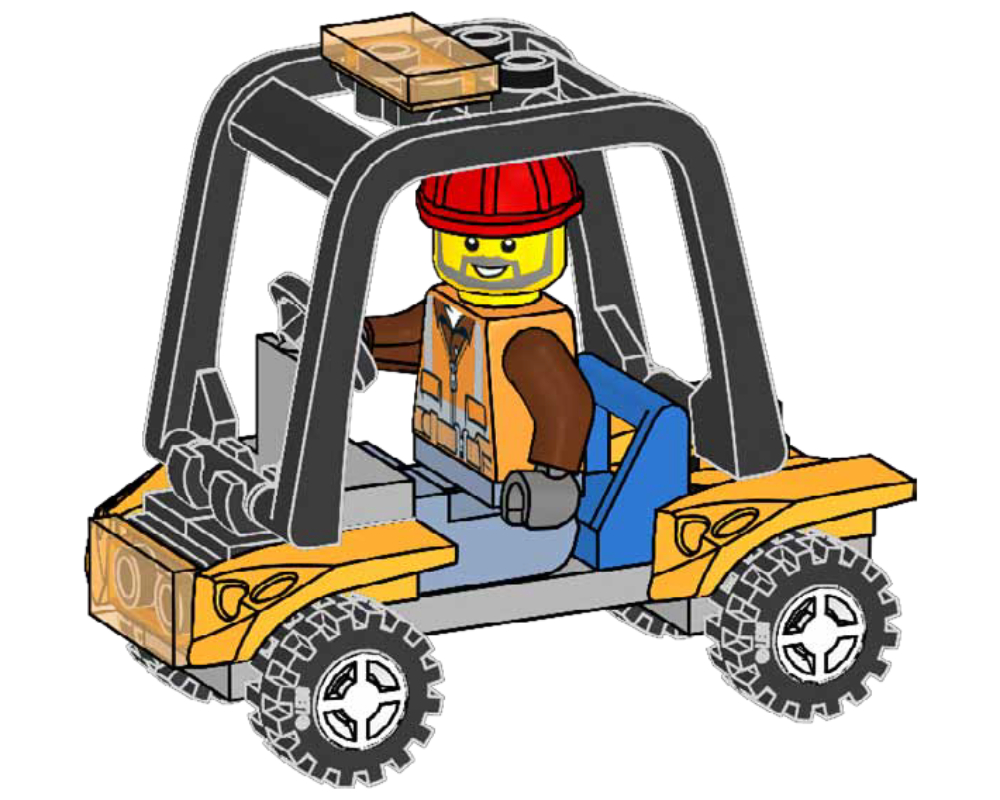 Lego Service Car