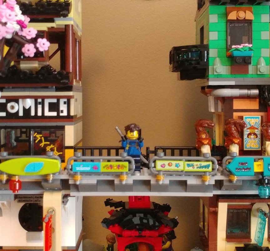 Lego Ninjago City Bridge