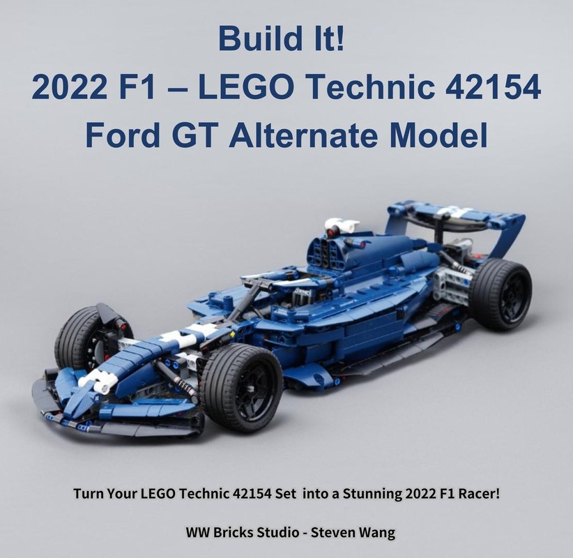Lego 2022 F1 - LEGO Technic 42154 Ford GT alternate build