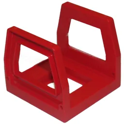 Duplo Train Compartment/Container Frame / Red